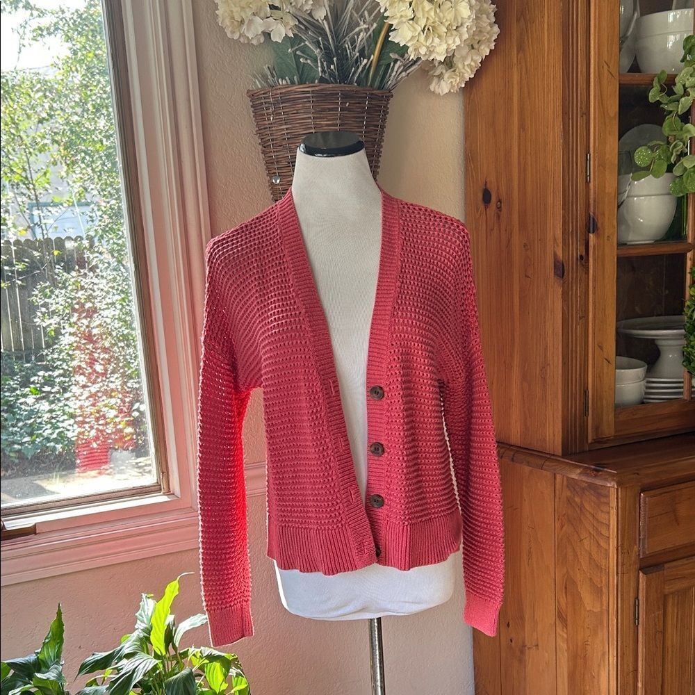 Madewell Hartley Button Front Cardigan Sweater Women’s Size Small